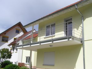 Geländer mit Stabfüllung